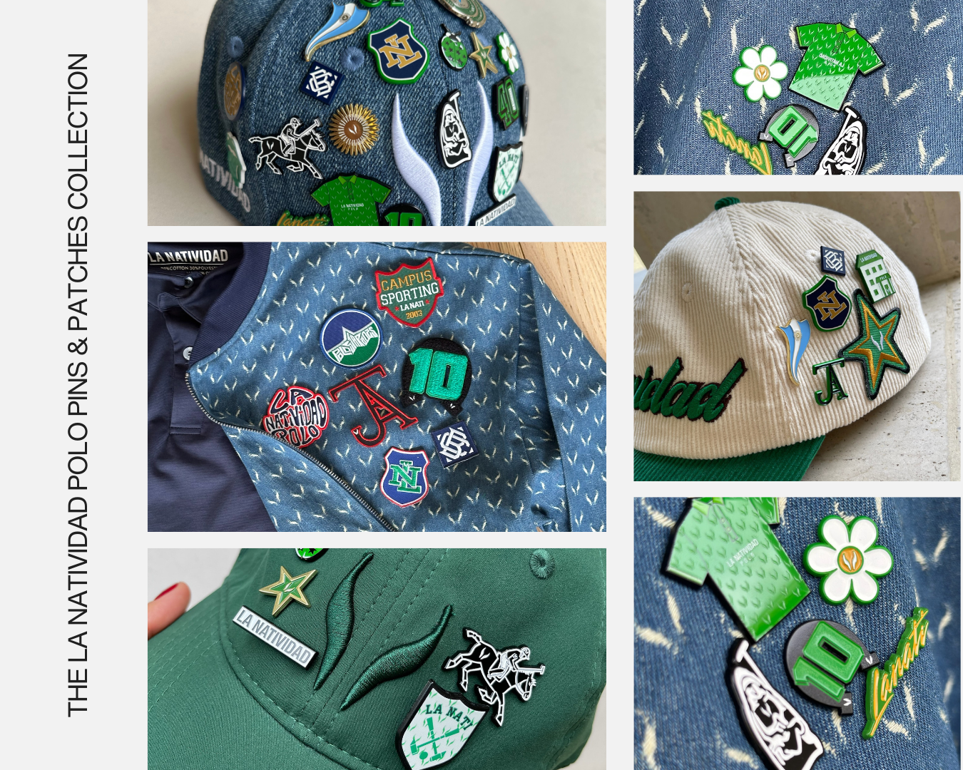 The La Natividad Polo Pins & Patches Collection