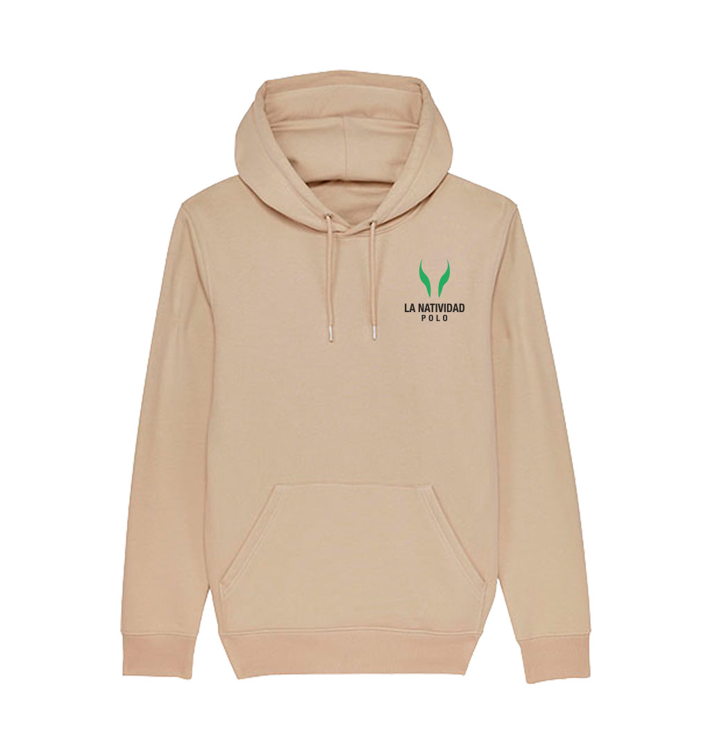 Sudadera con capucha La Natividad Classic Off Camel Ligera