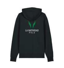 Cargar imagen en el visor de la galería, Hoodie La Natividad Classic Black Lightweight
