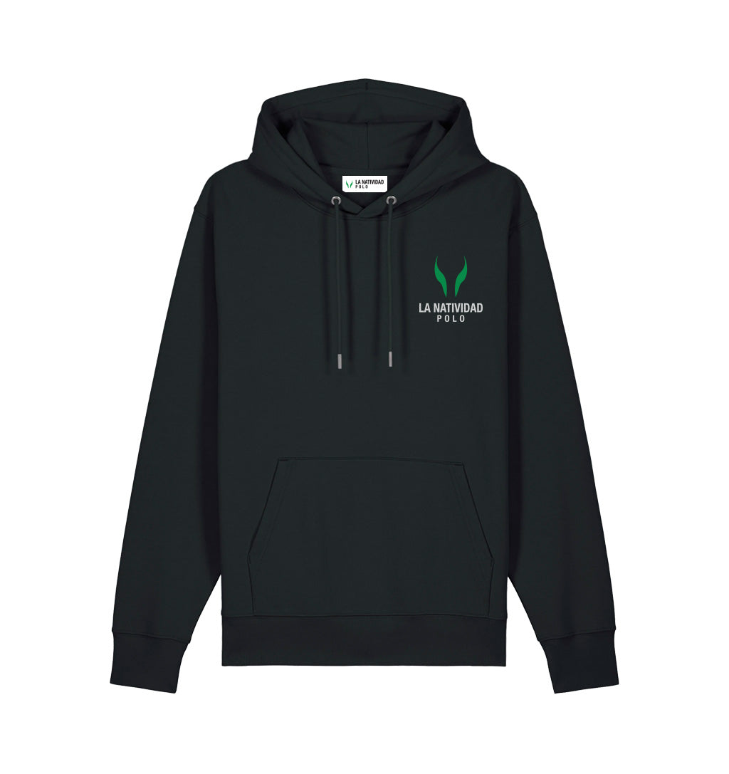Sudadera con capucha La Natividad Classic Negra Ligera
