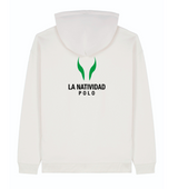 La Natividad Classic sudadera con capucha blanca