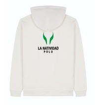 La Natividad Classic sudadera con capucha blanca
