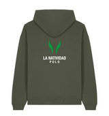 Sudadera con capucha La Natividad Classic Verde Ligera
