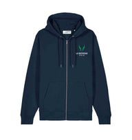 Sudadera con capucha y cremallera La Natividad Classic French Navy