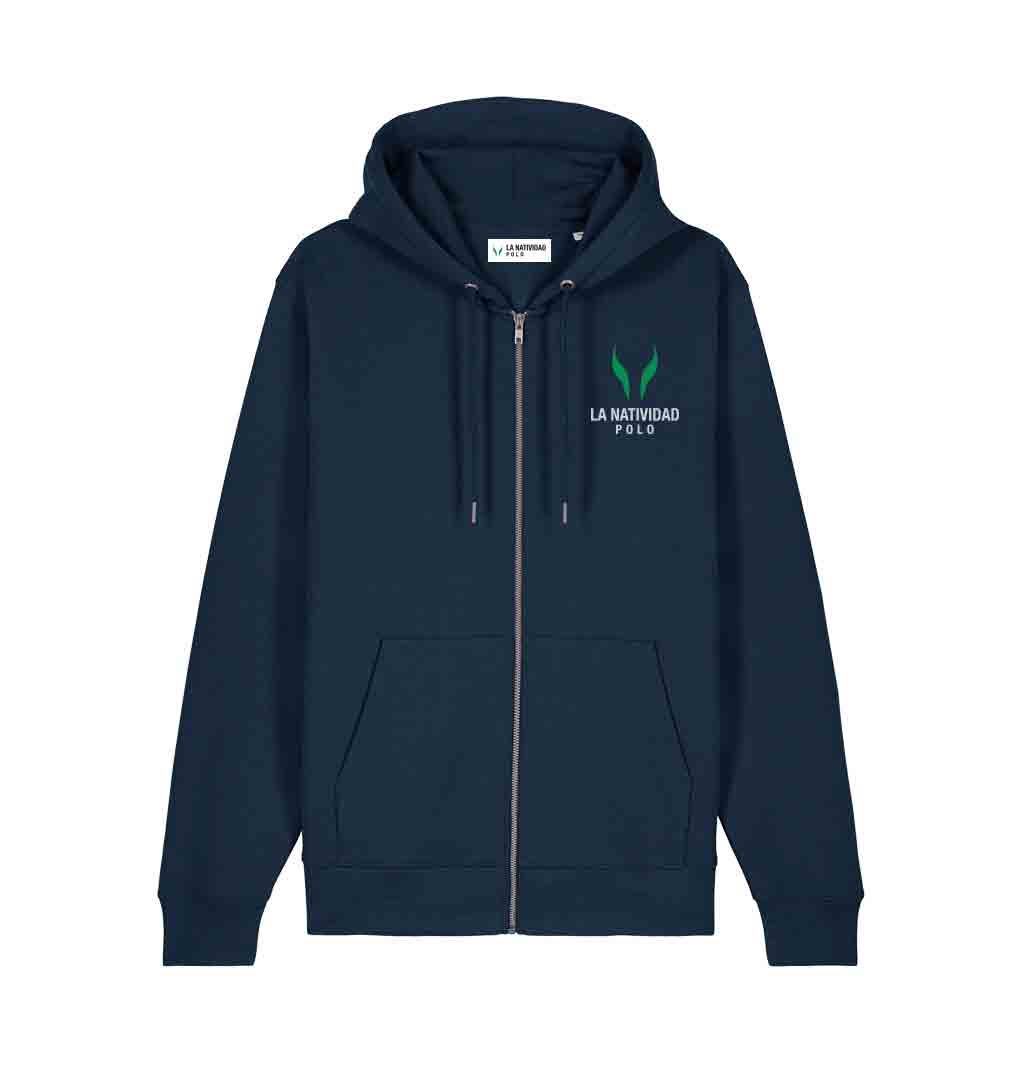 Zip Hoodie La Natividad Classic French Navy