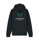 Sudadera con capucha y cremallera La Natividad Classic Black
