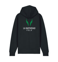 Sudadera con capucha y cremallera La Natividad Classic Black
