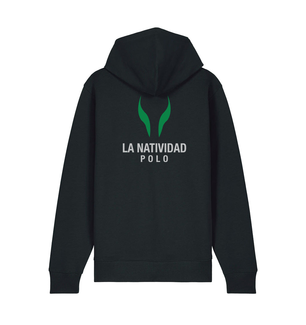 Sudadera con capucha y cremallera La Natividad Classic Black